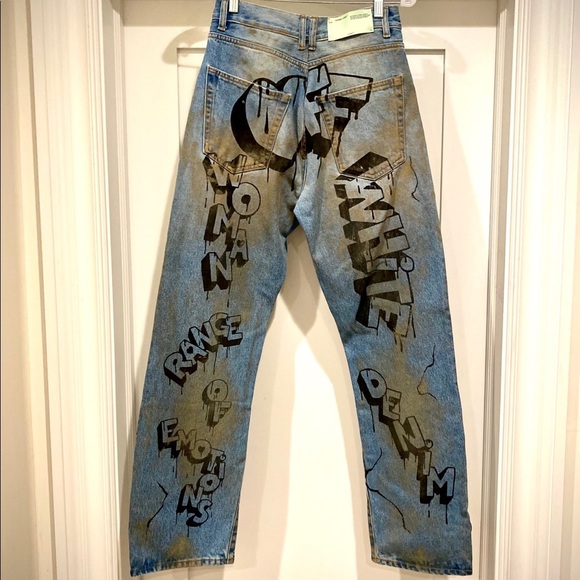 Off-White graffiti jeans - Picture 12 of 13